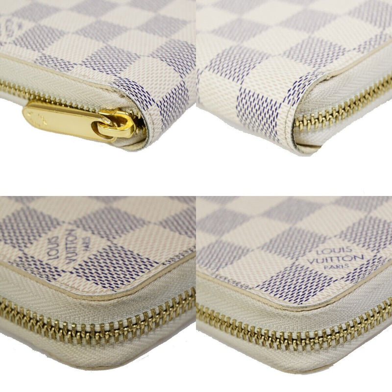 Louis Vuitton Zippy Wallet White Horn Wallet  (Pre-Owned)