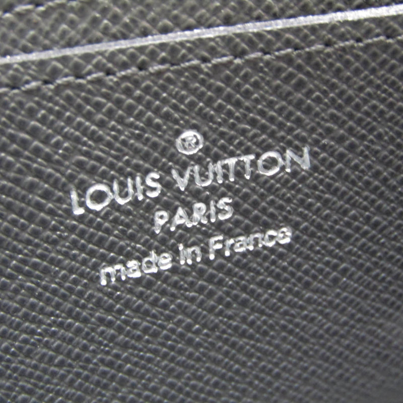 Louis Vuitton Zippy Black Leather Wallet  (Pre-Owned)