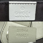 Gucci Sukey Beige Canvas Tote Bag (Pre-Owned)