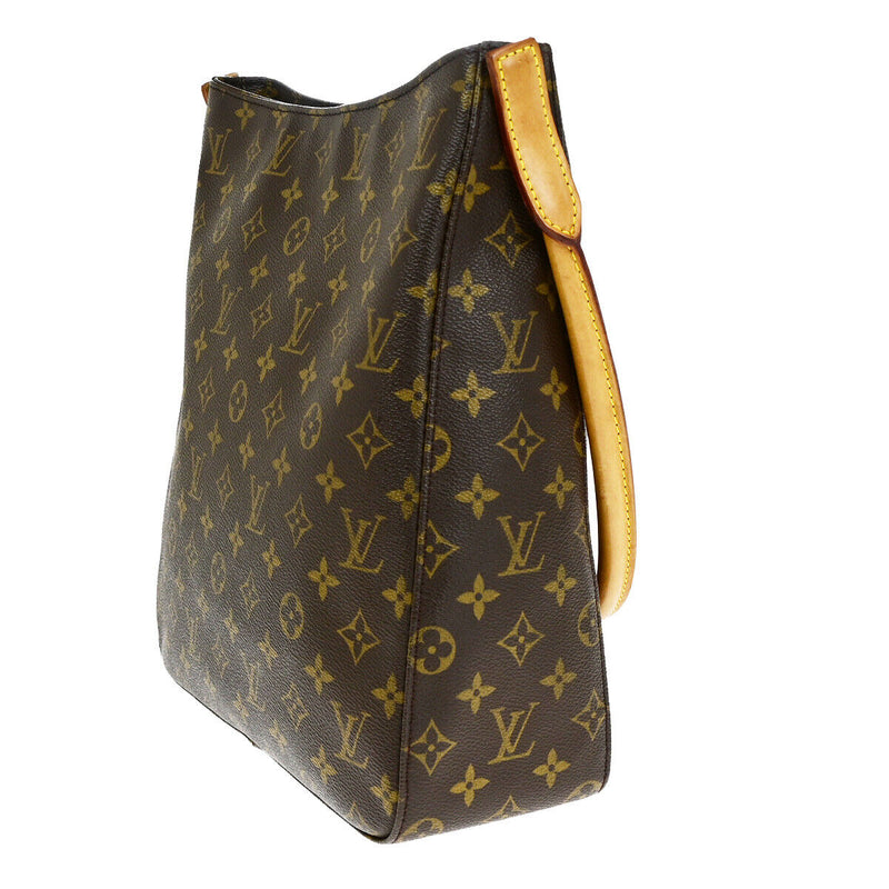 Louis Vuitton Looping Gm Brown Canvas Shoulder Bag (Pre-Owned)