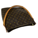 Louis Vuitton Looping Gm Brown Canvas Shoulder Bag (Pre-Owned)