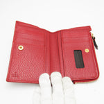 Gucci Marmont Red Leather Wallet  (Pre-Owned)