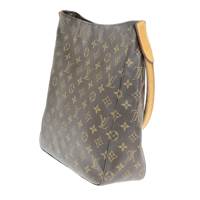 Louis Vuitton Looping Gm Brown Canvas Shoulder Bag (Pre-Owned)