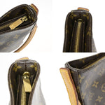 Louis Vuitton Looping Gm Brown Canvas Shoulder Bag (Pre-Owned)