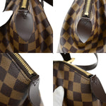 Louis Vuitton Verona Brown Canvas Handbag (Pre-Owned)