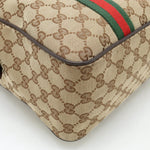 Gucci Gg Canvas Beige Canvas Tote Bag (Pre-Owned)