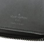 Louis Vuitton Zippy Wallet Vertical Black Leather Wallet  (Pre-Owned)