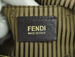 Fendi Chameleon Beige Leather Handbag (Pre-Owned)