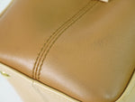 Fendi Chameleon Beige Leather Handbag (Pre-Owned)