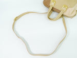 Fendi Chameleon Beige Leather Handbag (Pre-Owned)