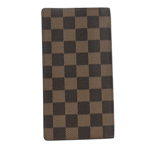 Louis Vuitton Portefeuille Long Brown Canvas Wallet  (Pre-Owned)