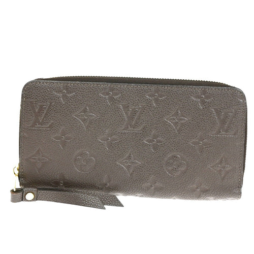 Louis Vuitton Portefeuille Zippy Black Leather Wallet  (Pre-Owned)