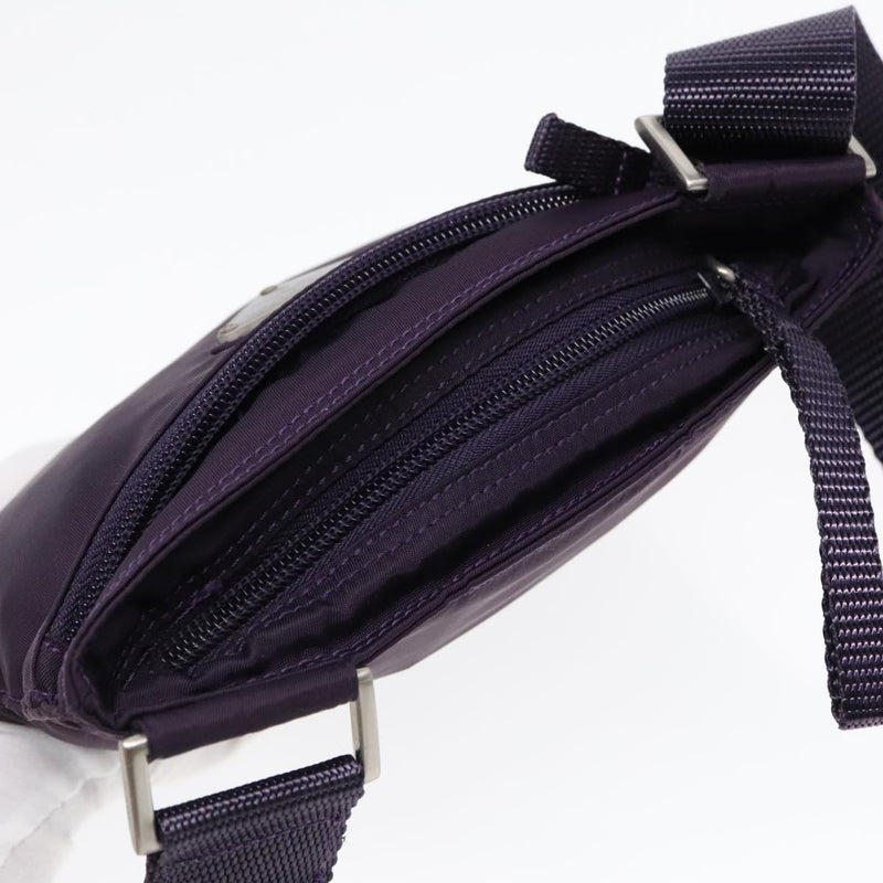 Prada Purple Synthetic Shoulder Bag (Pre-Owned)