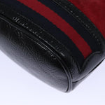 Gucci Ophidia Red Suede Shoulder Bag (Pre-Owned)