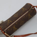 Louis Vuitton Papillon Brown Canvas Clutch Bag (Pre-Owned)