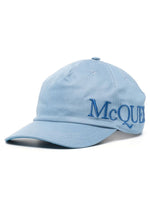 Alexander Mcqueen Men's Hats Blue