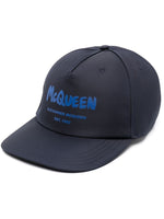 Alexander Mcqueen Men's Hats Blue