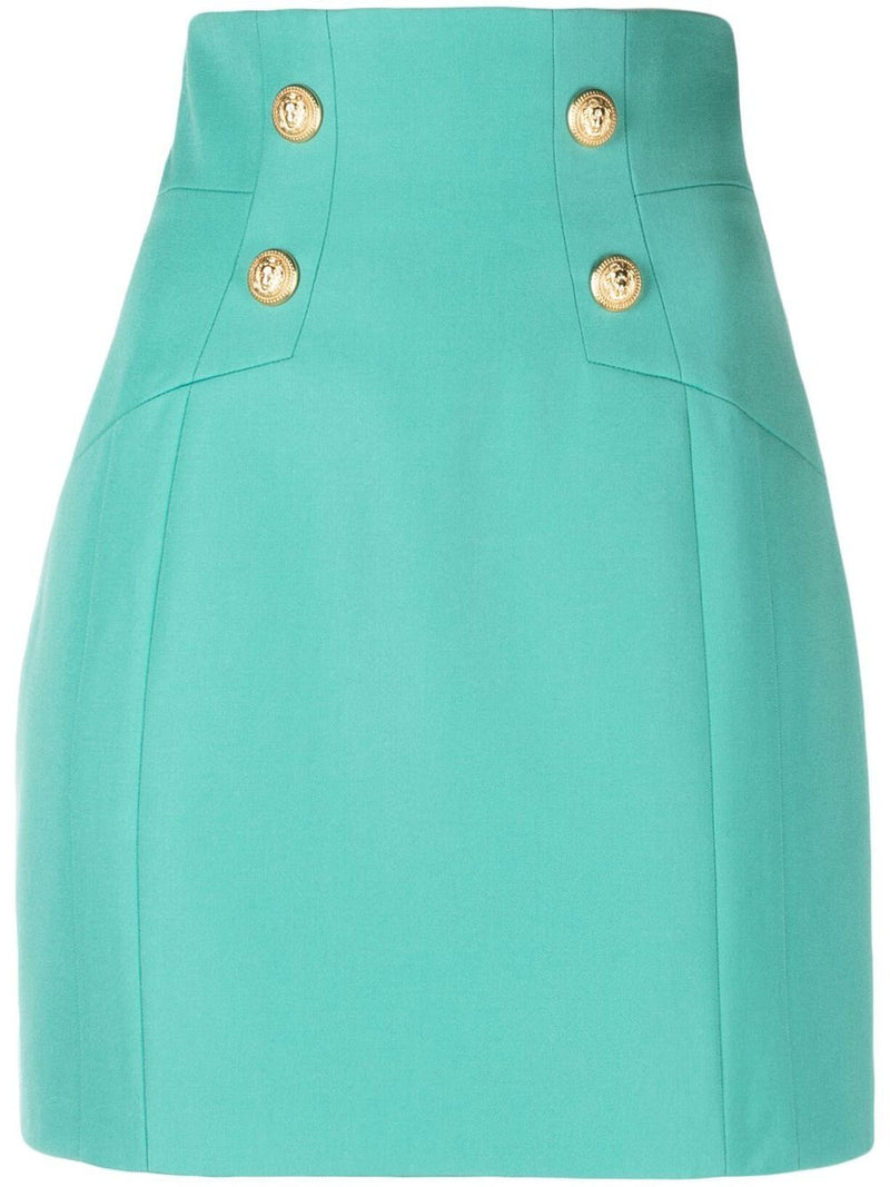 Balmain Women's Skirts Green