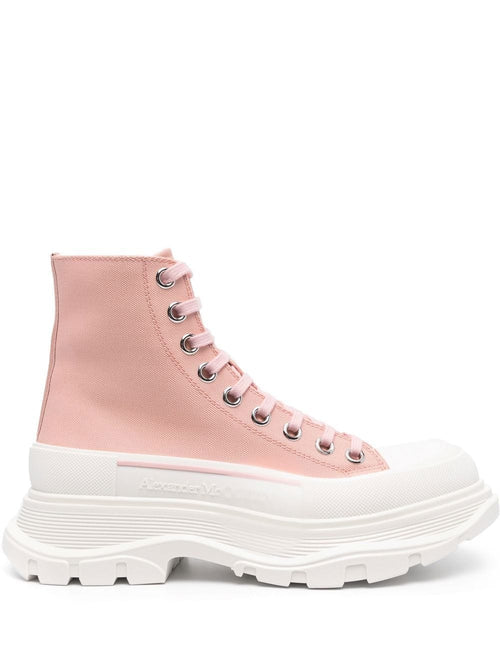 Alexander Mcqueen Women's Boots Pink