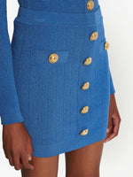 Balmain Women's Skirts Blue