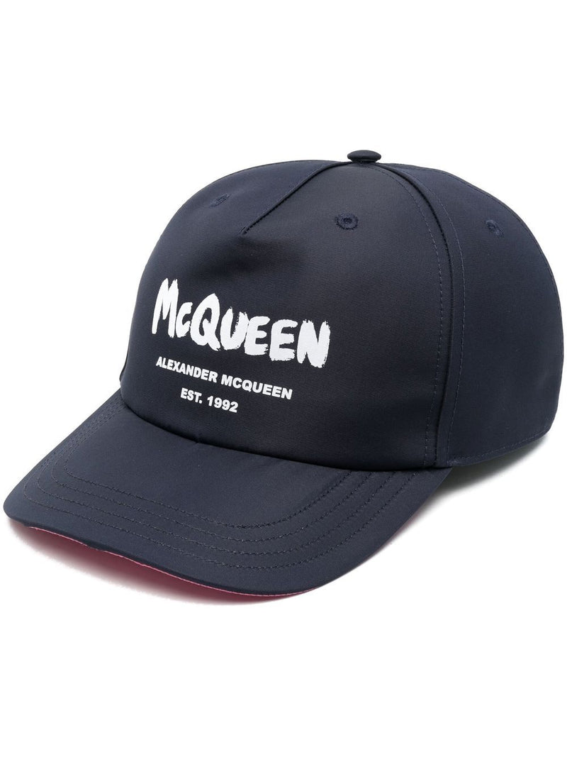 Alexander Mcqueen Men's Hats Blue