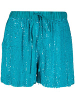 Parosh Women's Shorts Clear Blue