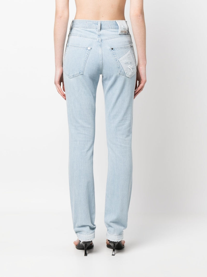 032C Women's Jeans Clear Blue