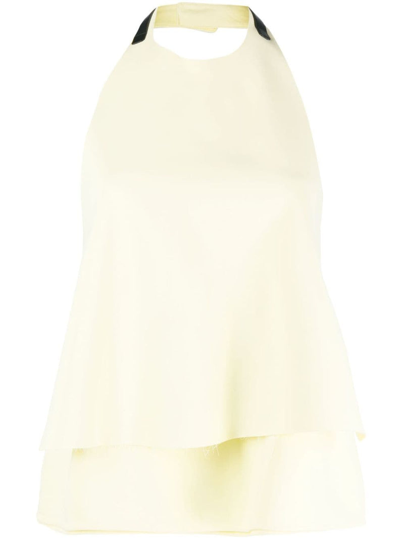 Jil Sander Women's Top Yellow