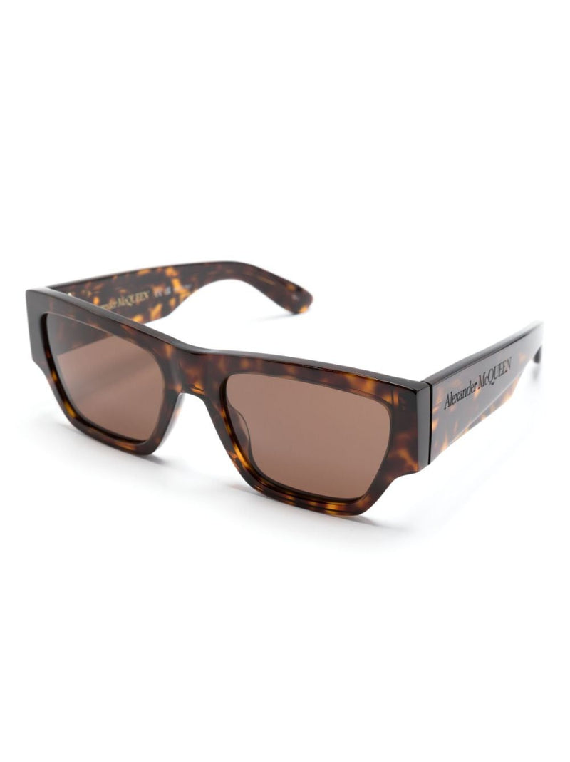 Alexander Mcqueen Men's Sunglasses Brown