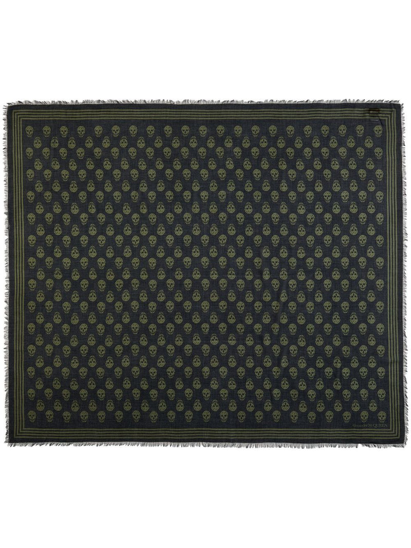 Alexander Mcqueen Men's Scarfs Black