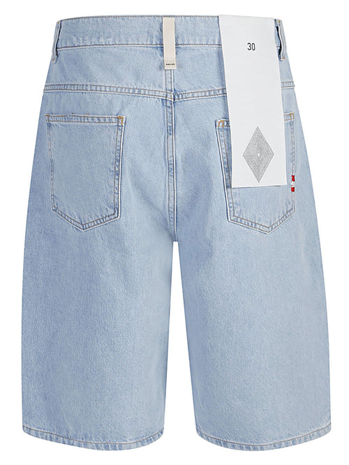 Amish Men's Shorts Clear Blue