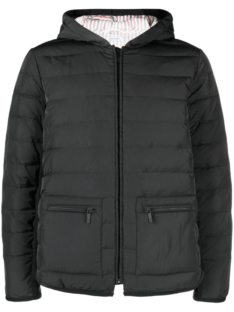 Thom Browne Men's Coats Grey