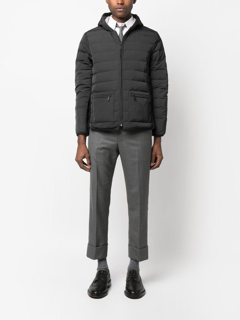 Thom Browne Men's Coats Grey