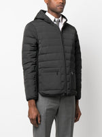 Thom Browne Men's Coats Grey