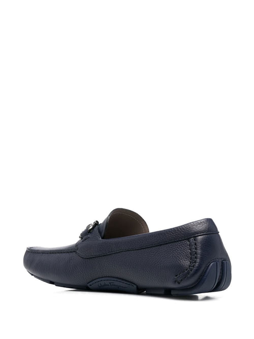 Ferragamo Men's Flat Shoes Blue