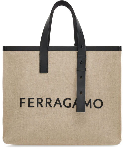 Ferragamo Men's Bags.. Beige