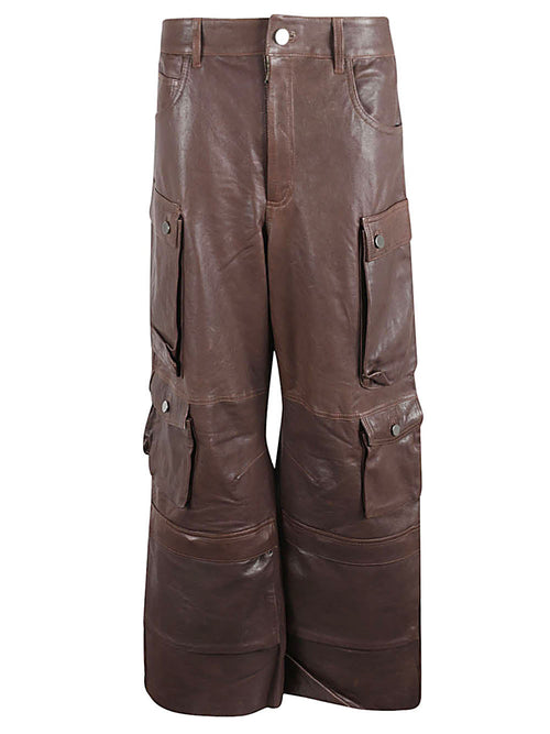 Fermas.Club Women's Trousers Brown