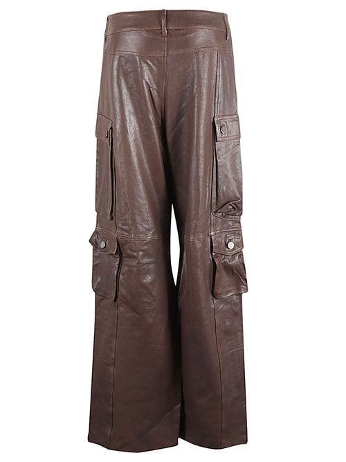 Fermas.Club Women's Trousers Brown