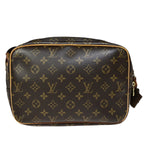 Louis Vuitton Reporter Pm Brown Canvas Shoulder Bag (Pre-Owned)