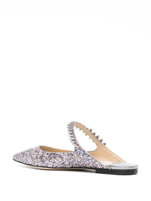 Jimmy Choo Women's Flat Shoes Silver