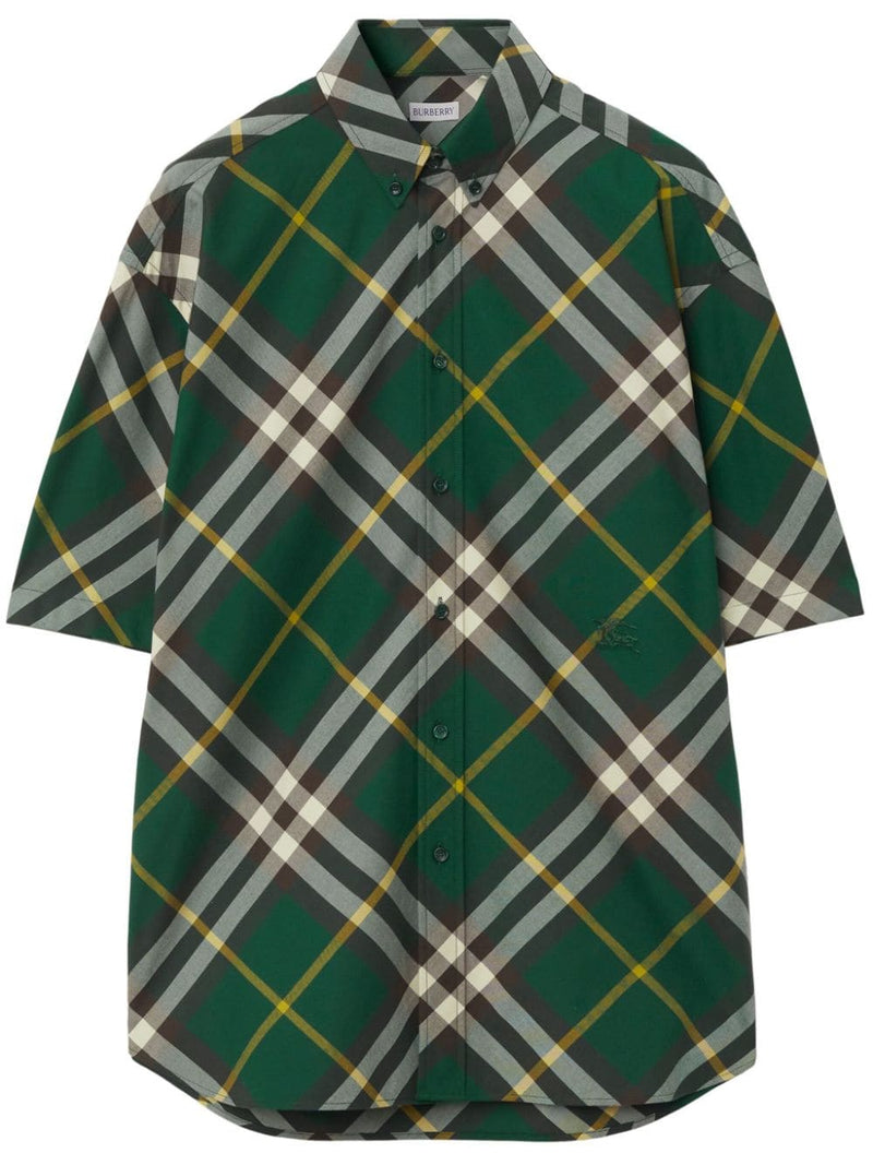 Burberry Men's Shirts Green