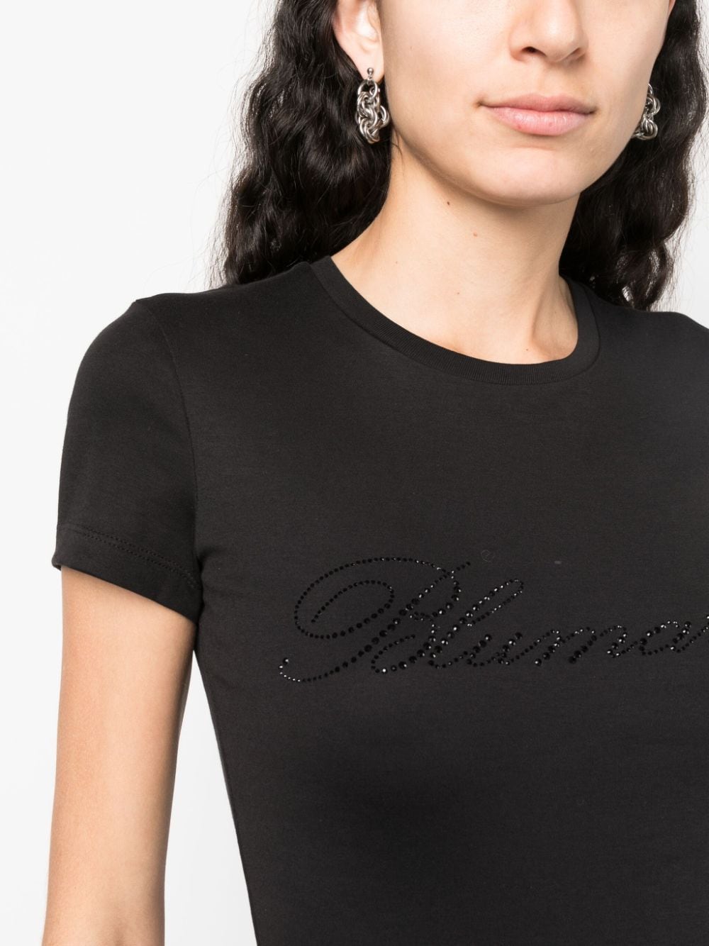 Blumarine Women's T-Shirts And Polos Black