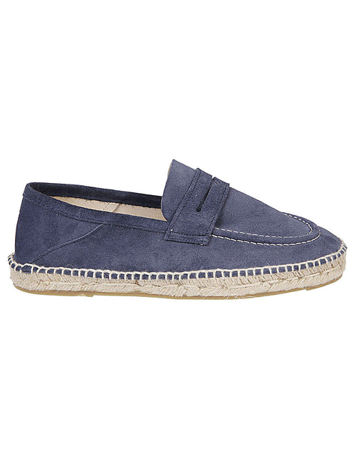 Manebi Men's Flat Shoes Blue