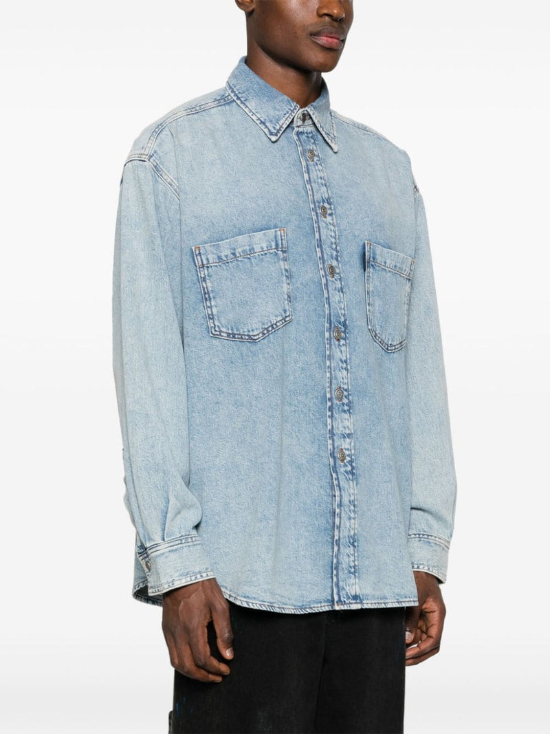 Haikure Men's Shirts Denim