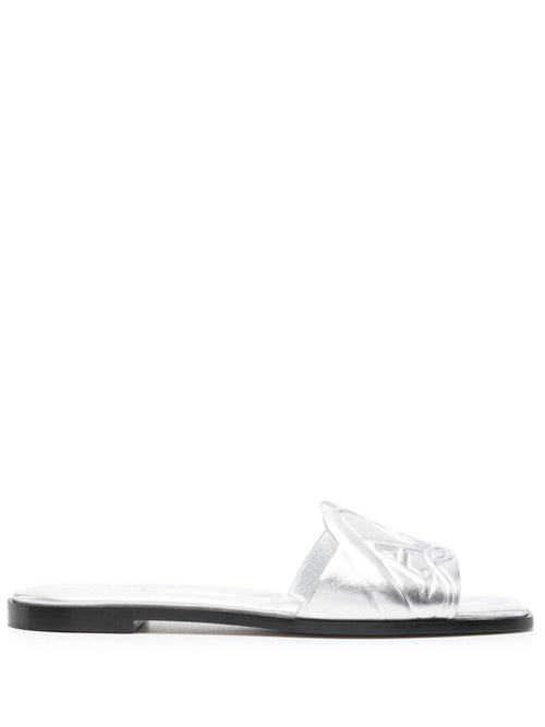 Alexander Mcqueen Women's Sandals Silver