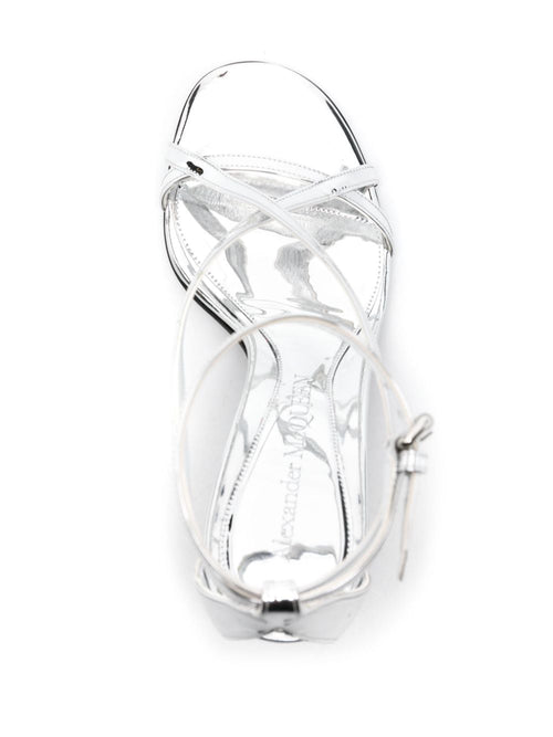 Alexander Mcqueen Women's Sandals Silver