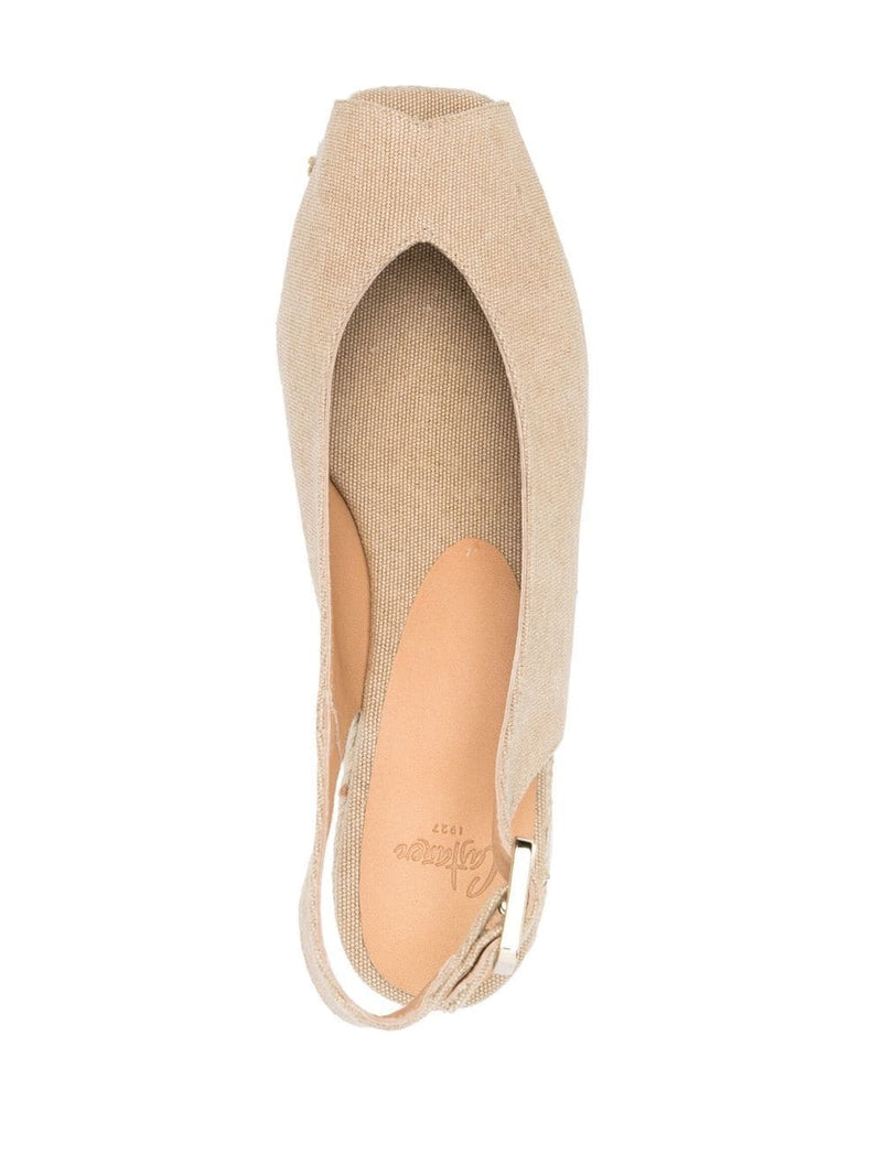 Castaner Women's Flat Shoes Beige