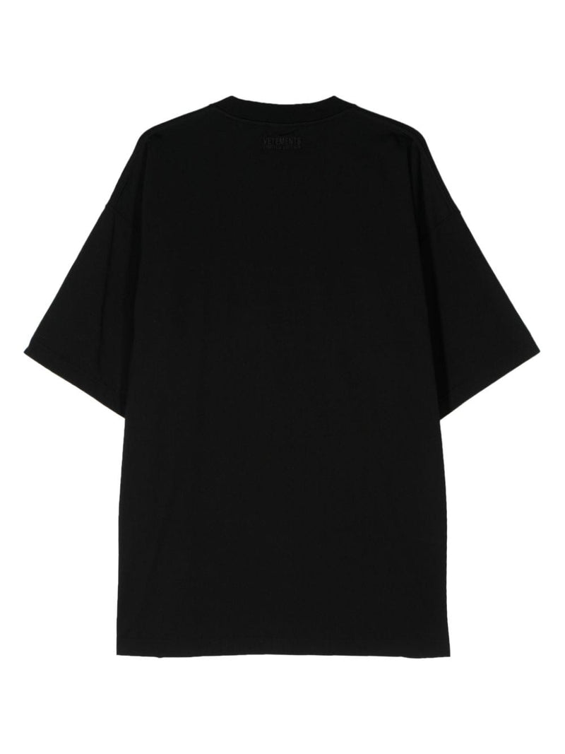 Vetements Women's T-Shirts And Polos Black