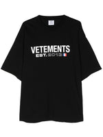 Vetements Women's T-Shirts And Polos Black