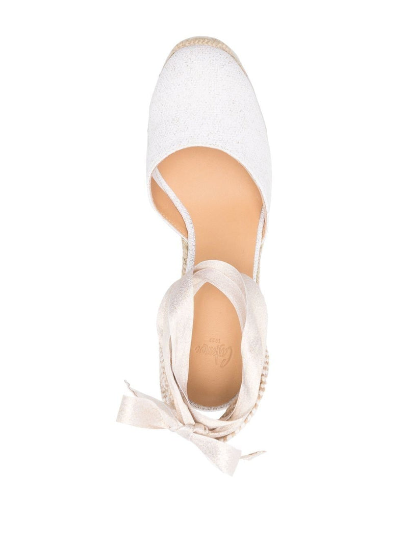 Castaner Women's Flat Shoes White